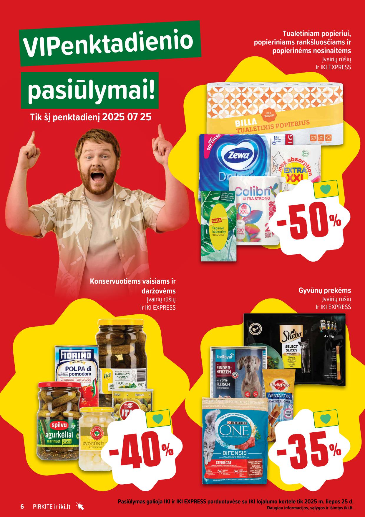 IKI SAVAITĖLĖ akcijų ir nuolaidų leidinys Nr.30 2025.07.21 - 2025.07.27