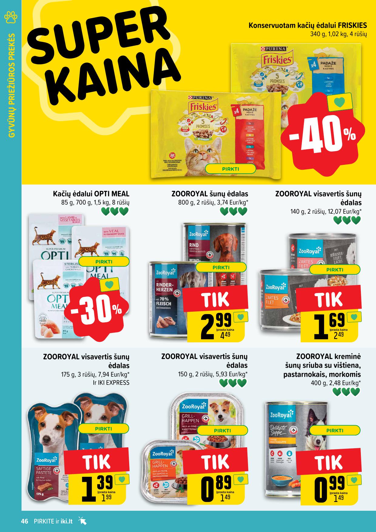 Naujausias IKI kaininis katalogas 2024.09.30 - 2024.10.06