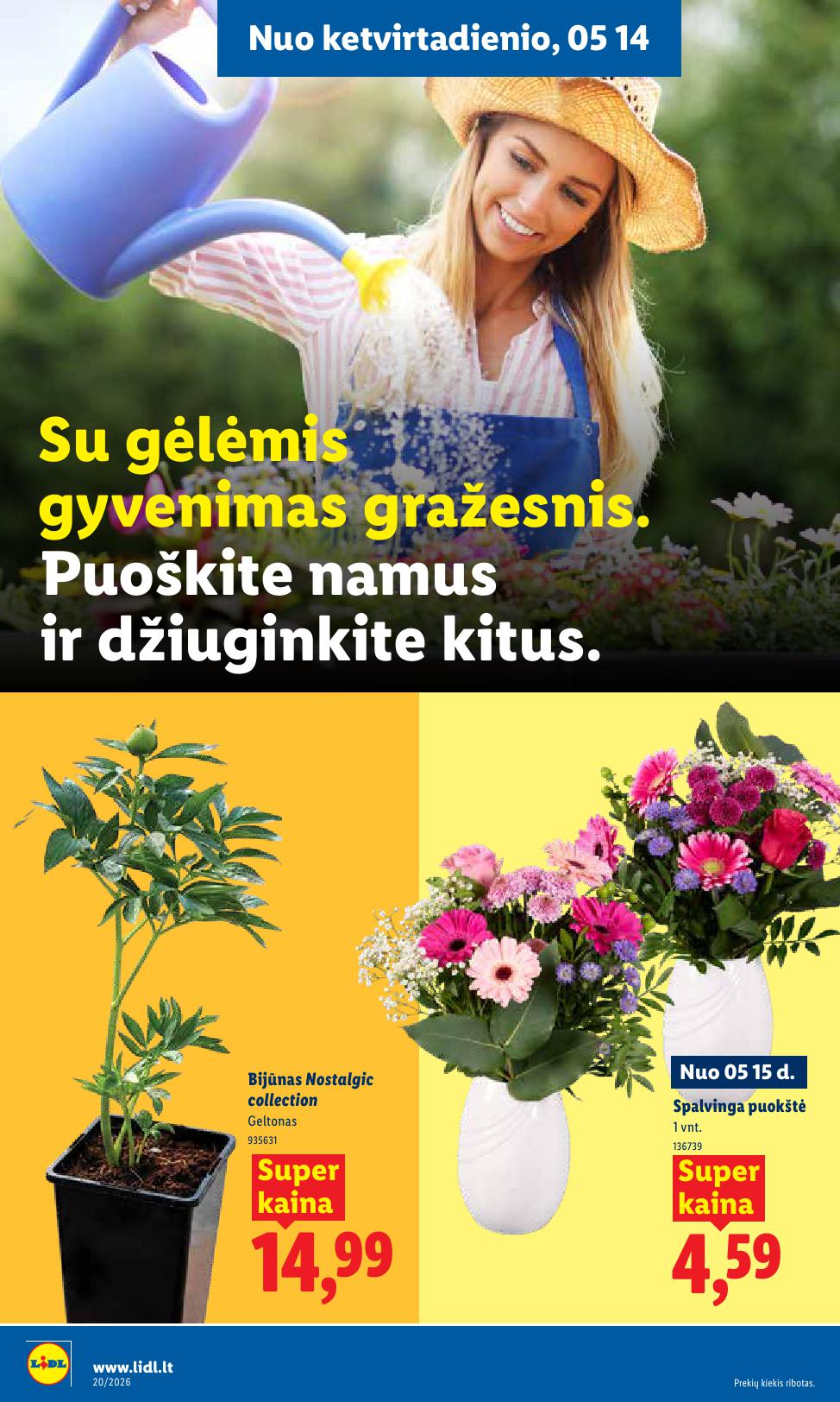 Naujausias LIDL kaininis katalogas 2026.05.11 - 2026.05.17