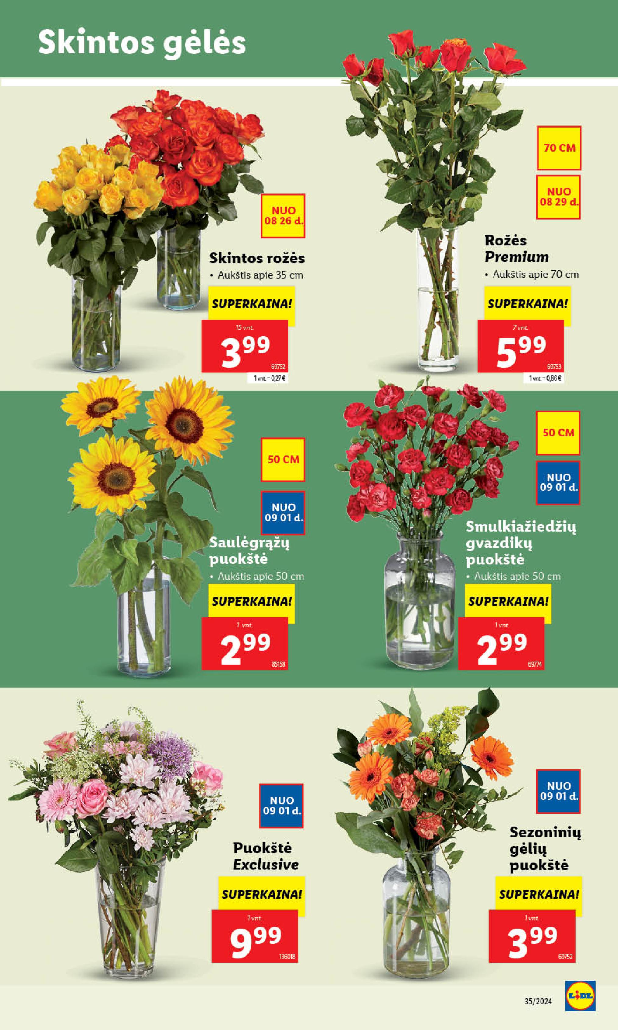 Naujausias LIDL kaininis katalogas 2024.08.26 - 2024.09.01