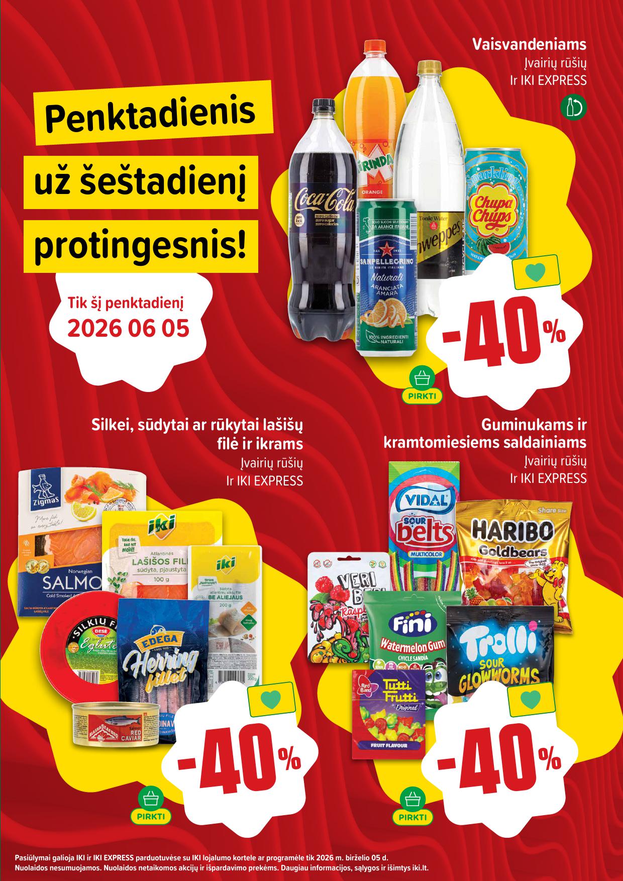 Naujausias IKI kaininis katalogas 2026.06.01 - 2026.06.07