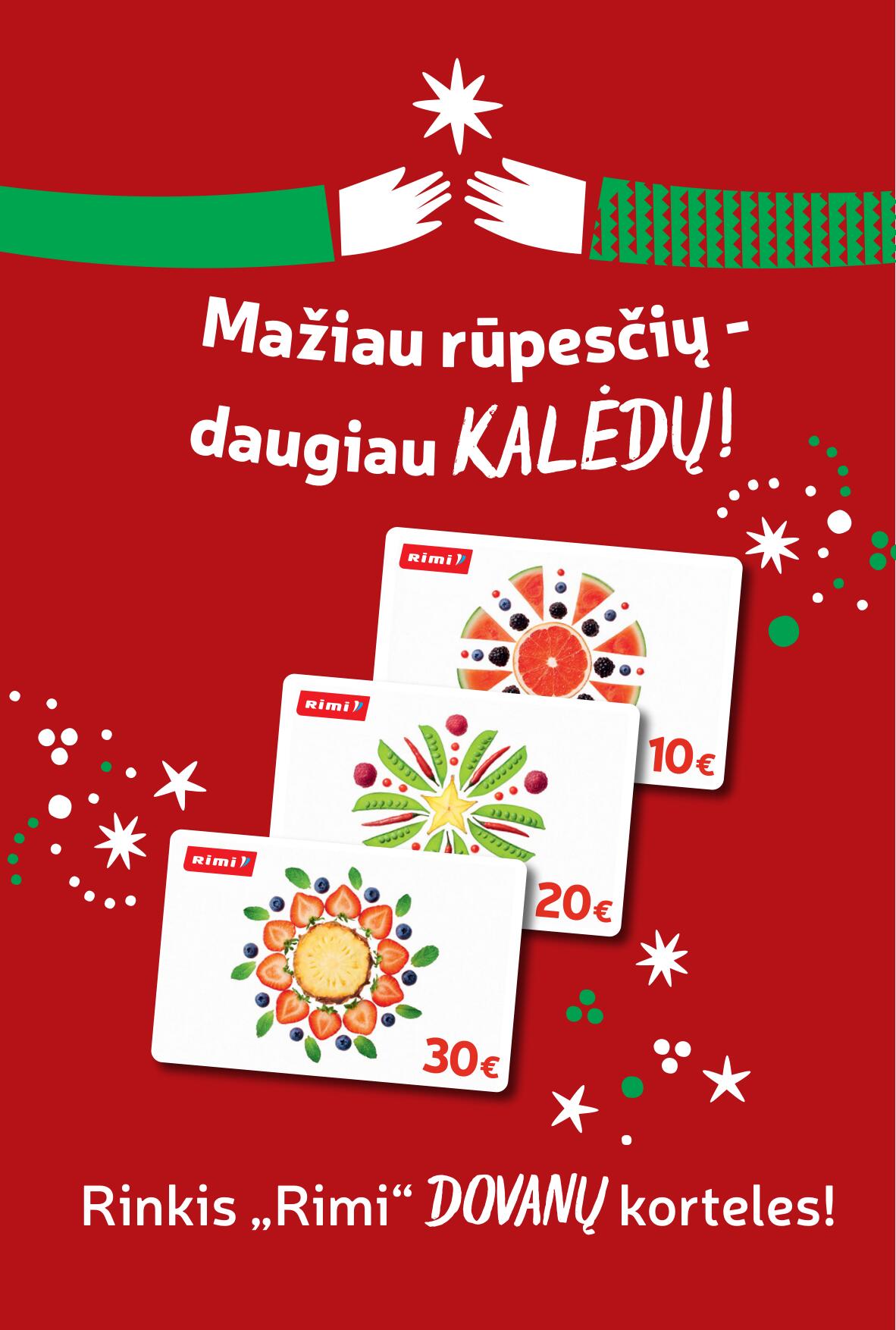 Naujausias RIMI kaininis katalogas 2022.12.13 - 2022.12.19