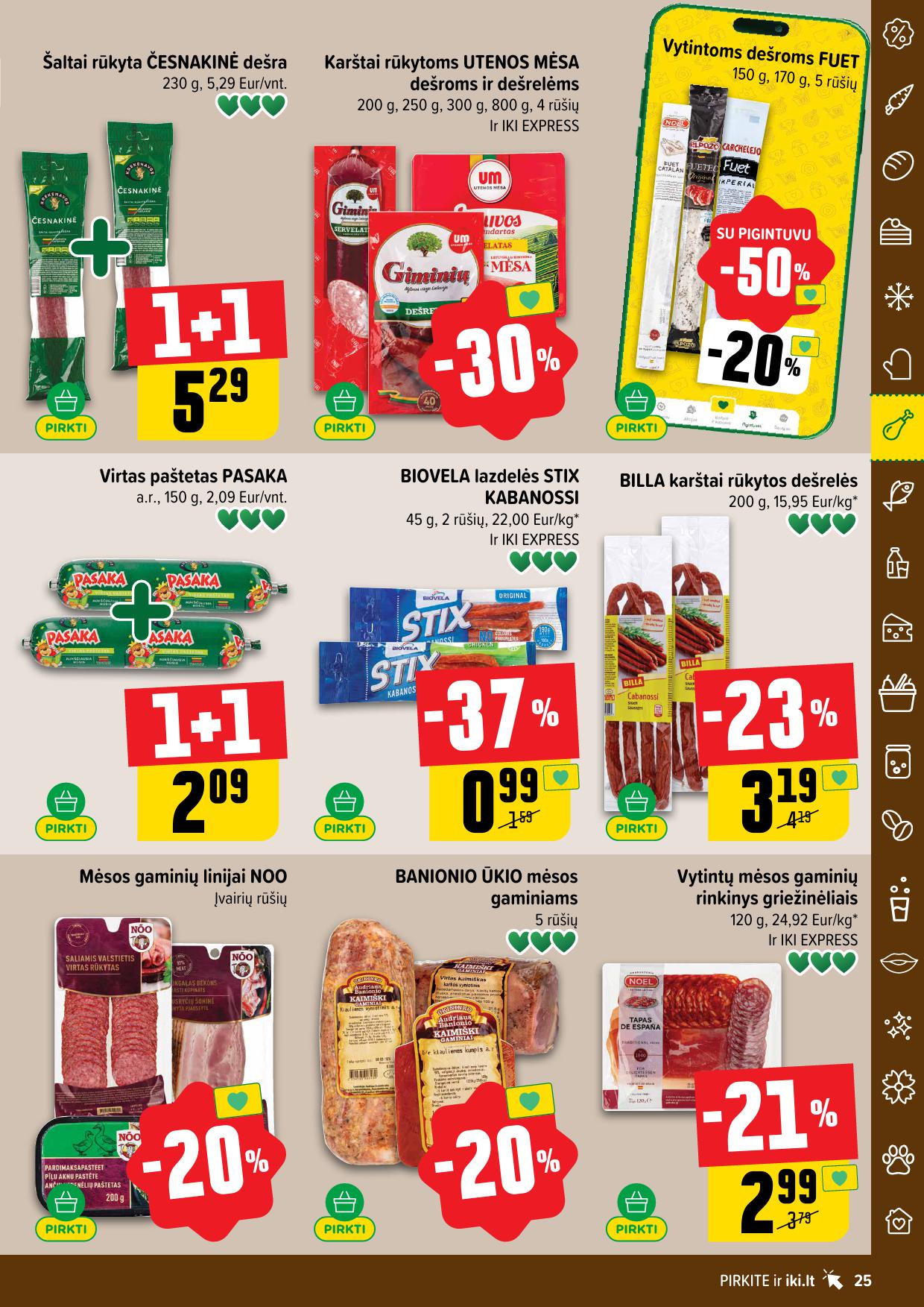 Naujausias IKI kaininis katalogas 2025.06.30 - 2025.07.06