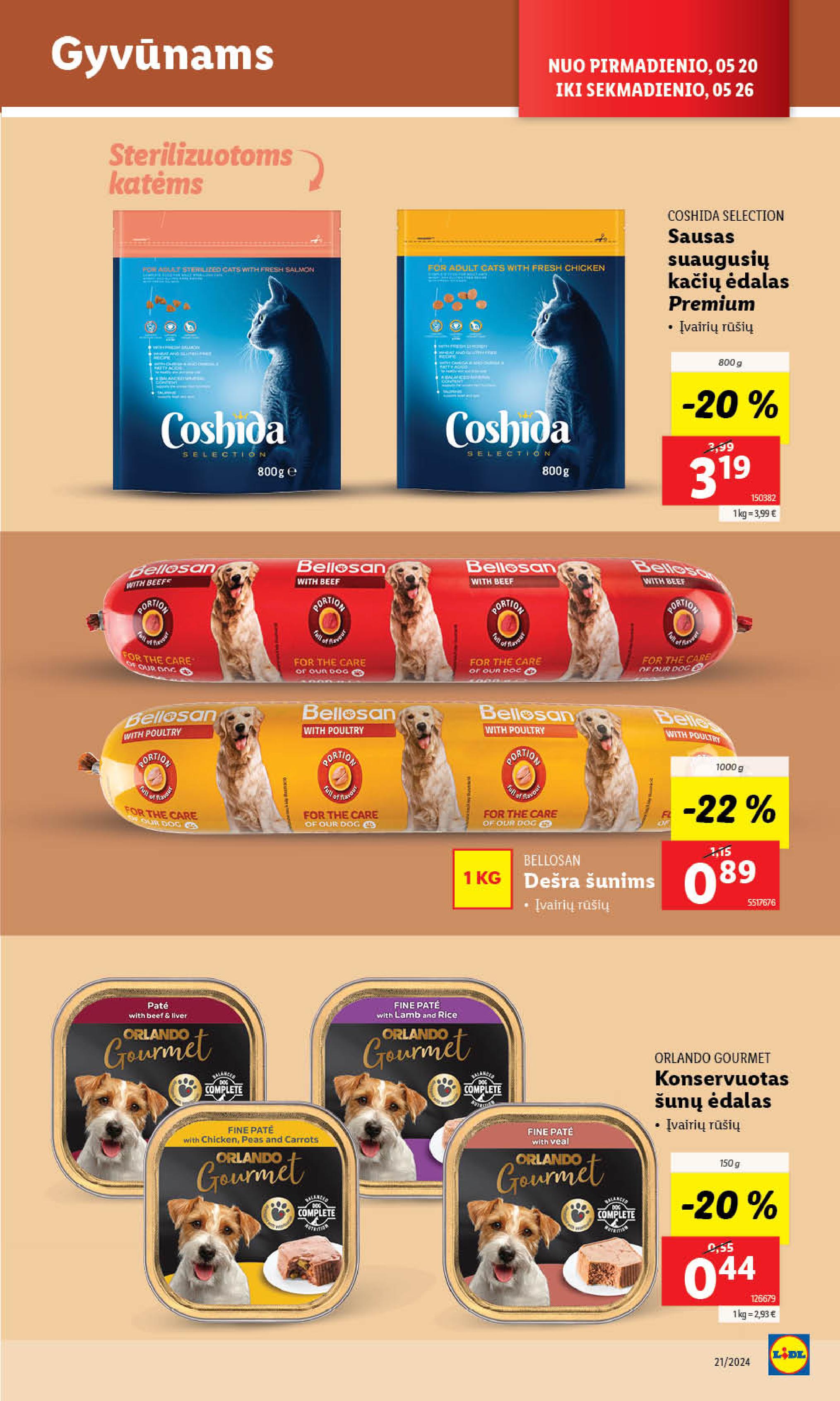 Naujausias LIDL kaininis katalogas 2024.05.20 - 2024.05.26