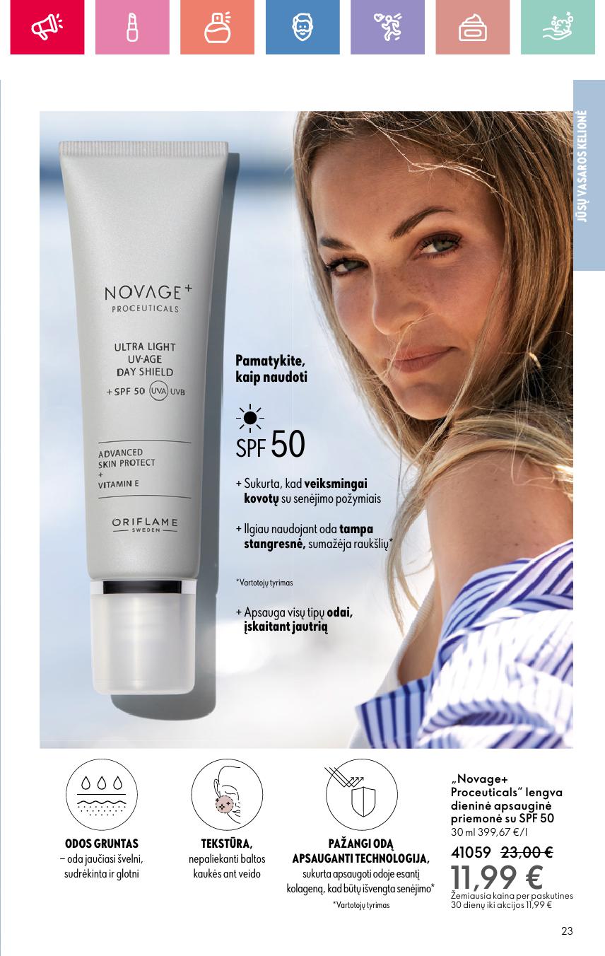 Naujas ORIFLAME katalogas galioja 2025.06.22 - 2025.07.12