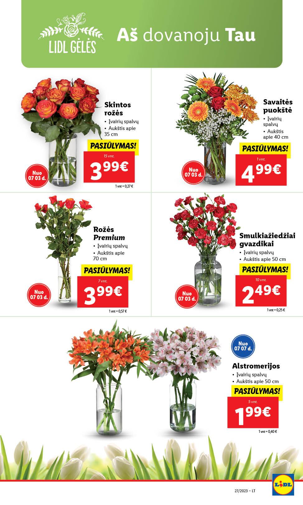 Naujausias LIDL kaininis katalogas 2023.07.03 - 2023.07.09