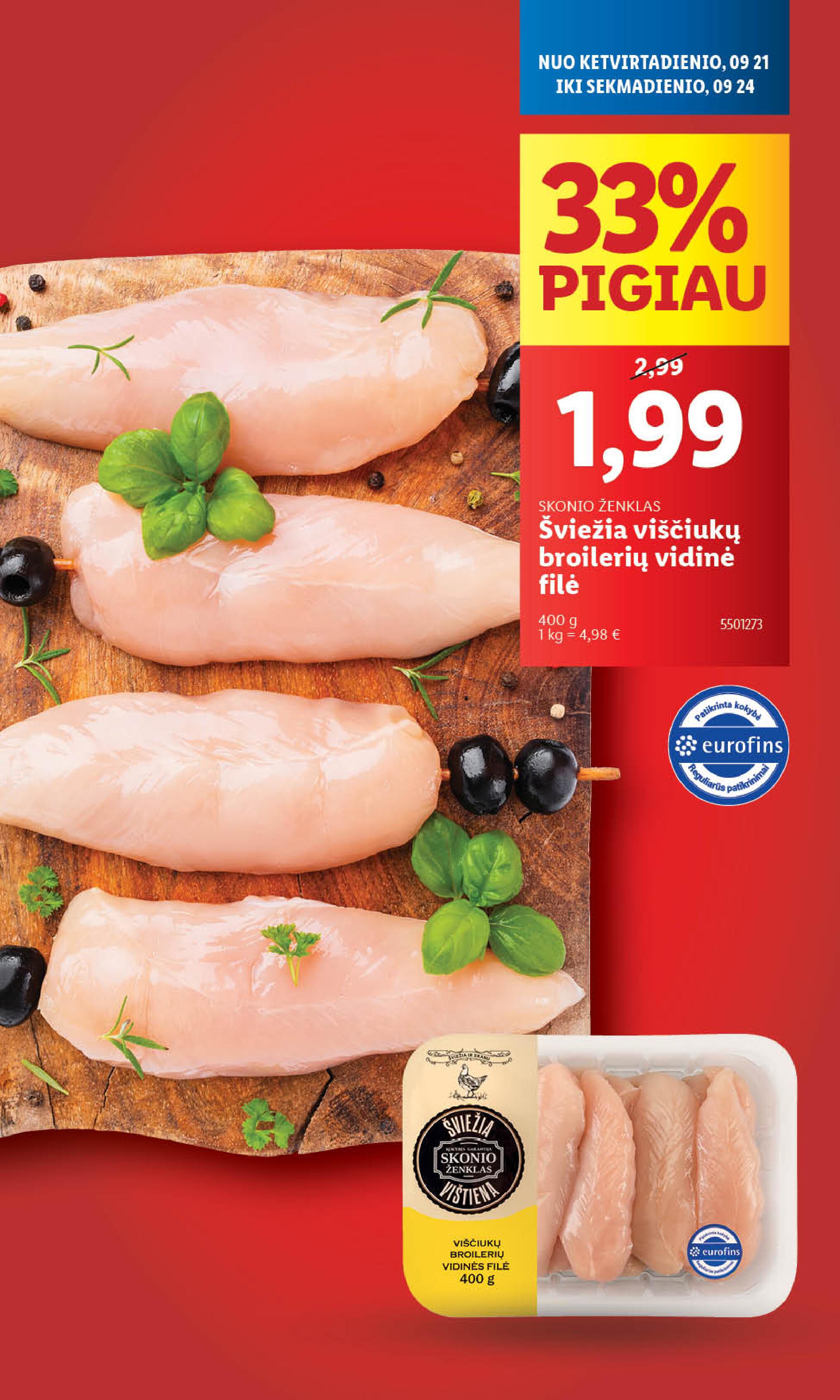 Naujausias LIDL kaininis katalogas 2023.09.18 - 2023.09.24