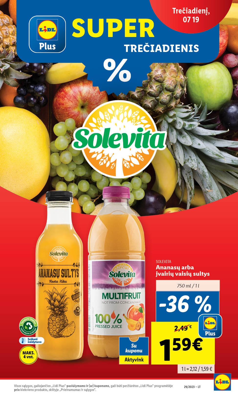 Naujausias LIDL kaininis katalogas 2023.07.17 - 2023.07.23