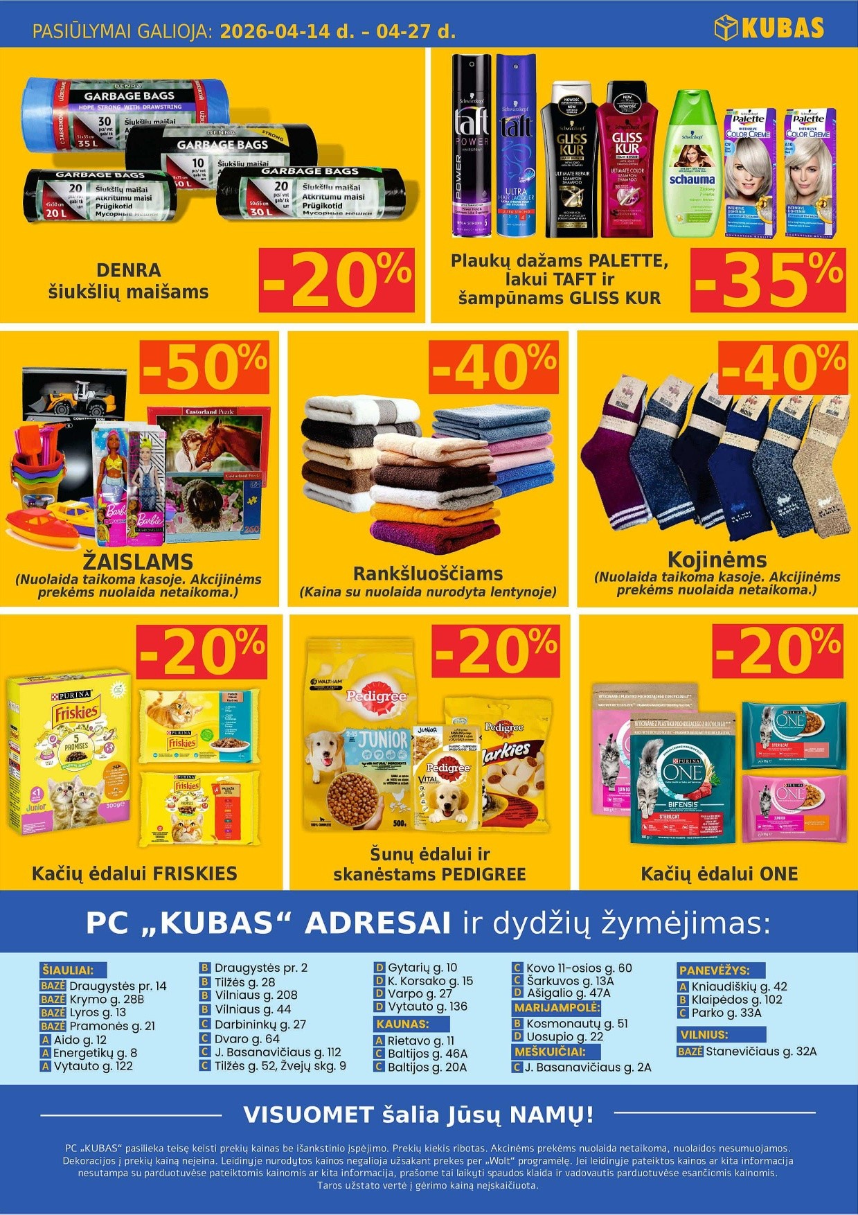 Naujas KUBAS leidinys nuo 2026.04.14 iki 2026.04.27