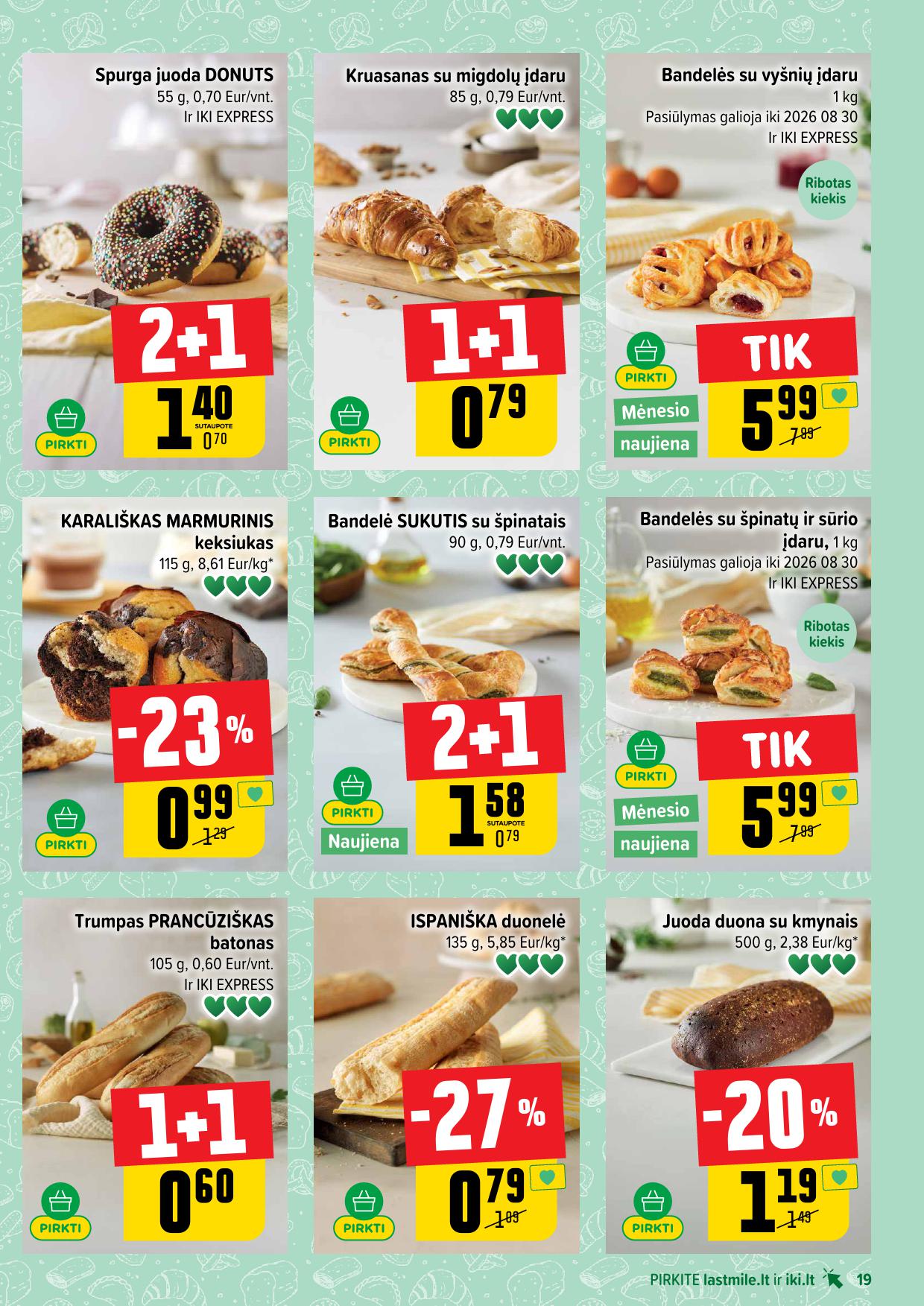 Naujausias IKI kaininis katalogas 2026.08.24 - 2026.08.30
