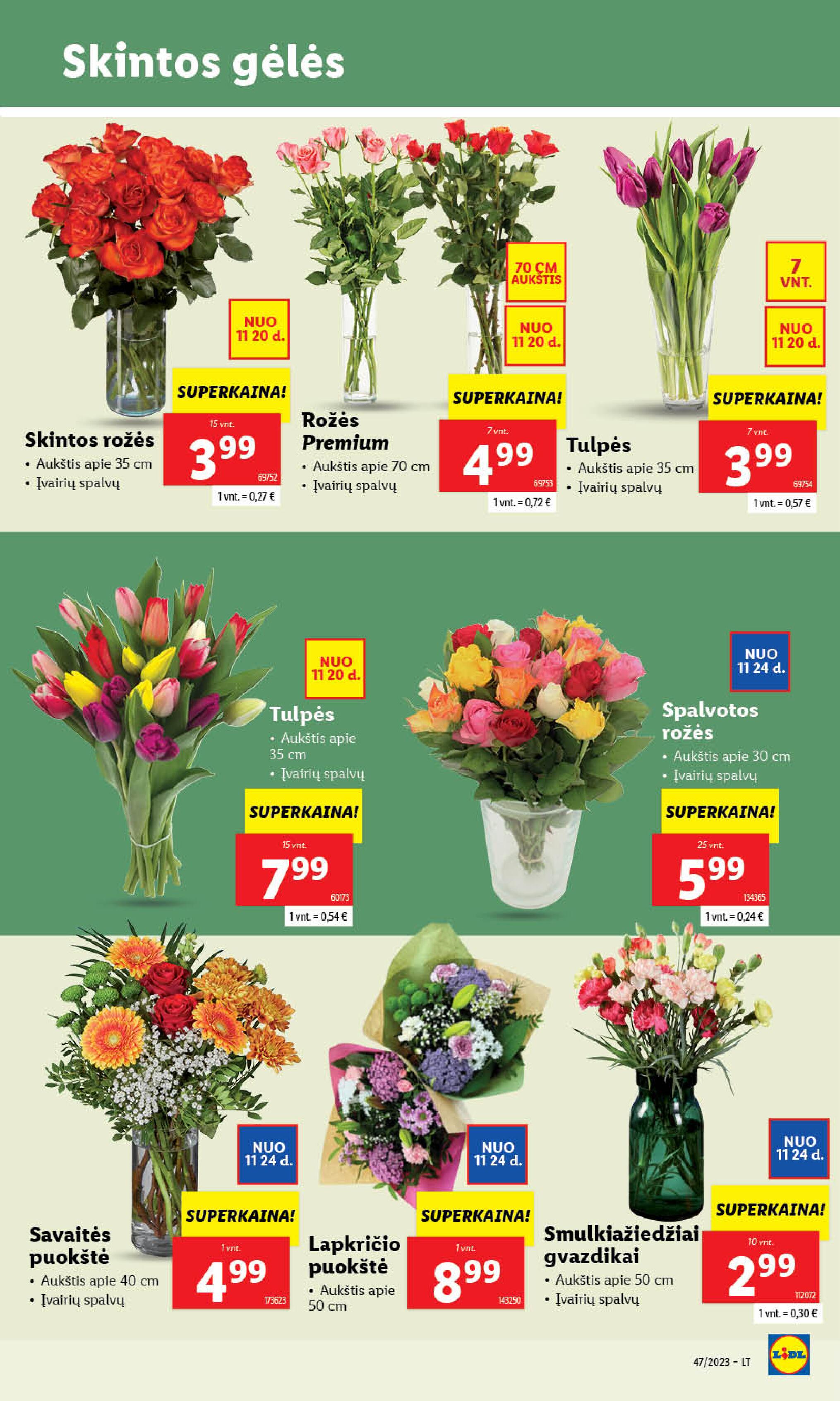 Naujausias LIDL kaininis katalogas 2023.11.20 - 2023.11.26