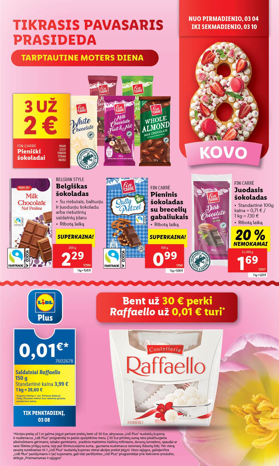 Naujausias LIDL kaininis katalogas 2024.03.04 - 2024.03.10