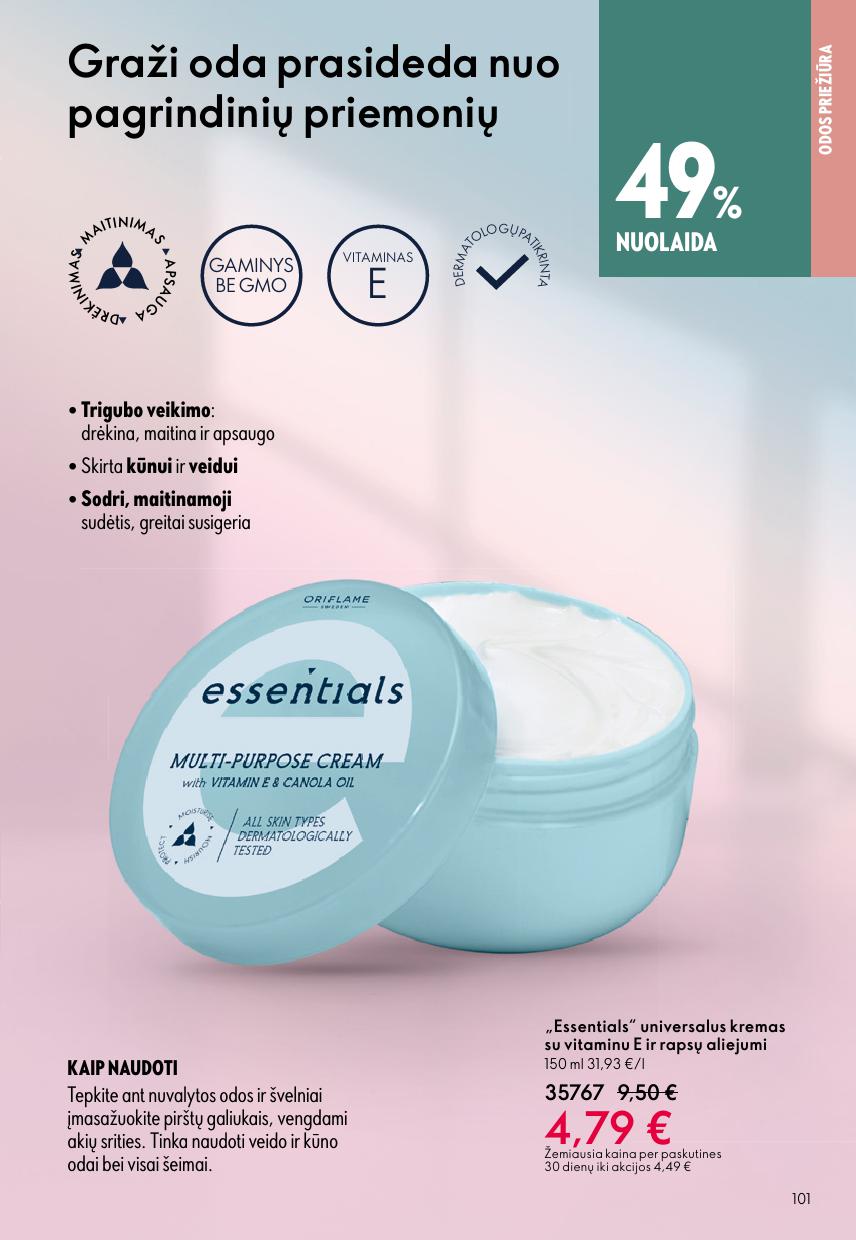 Naujas ORIFLAME katalogas galioja 2026.04.22 - 2026.05.12