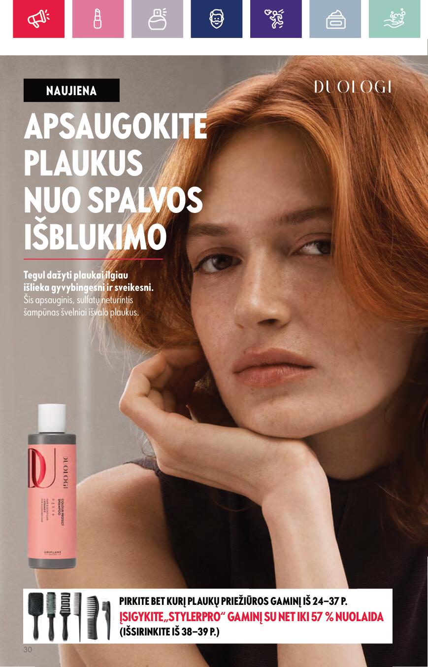Naujas ORIFLAME katalogas galioja 2023.09.13 - 2023.10.03