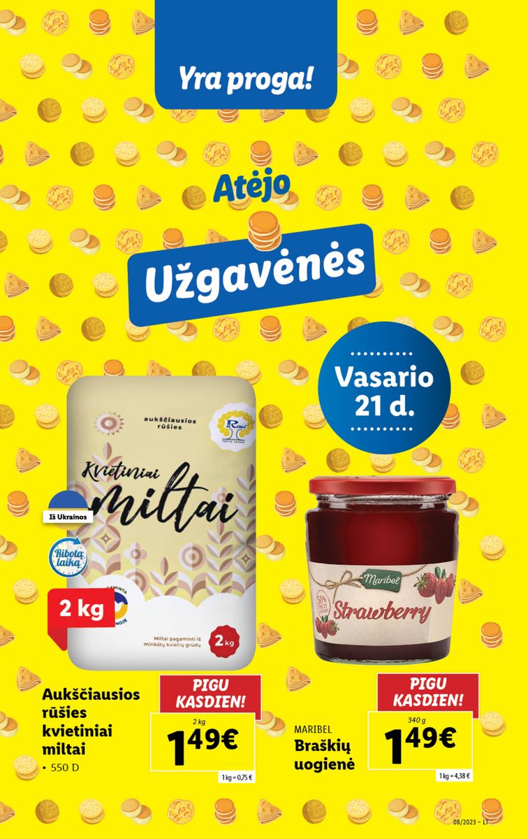 Naujausias LIDL kaininis katalogas 2023.02.20 - 2023.02.26