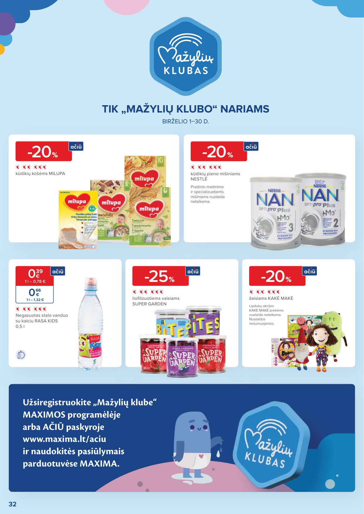 Naujausias MAXIMA kaininis katalogas 2023.06.27 - 2023.07.03