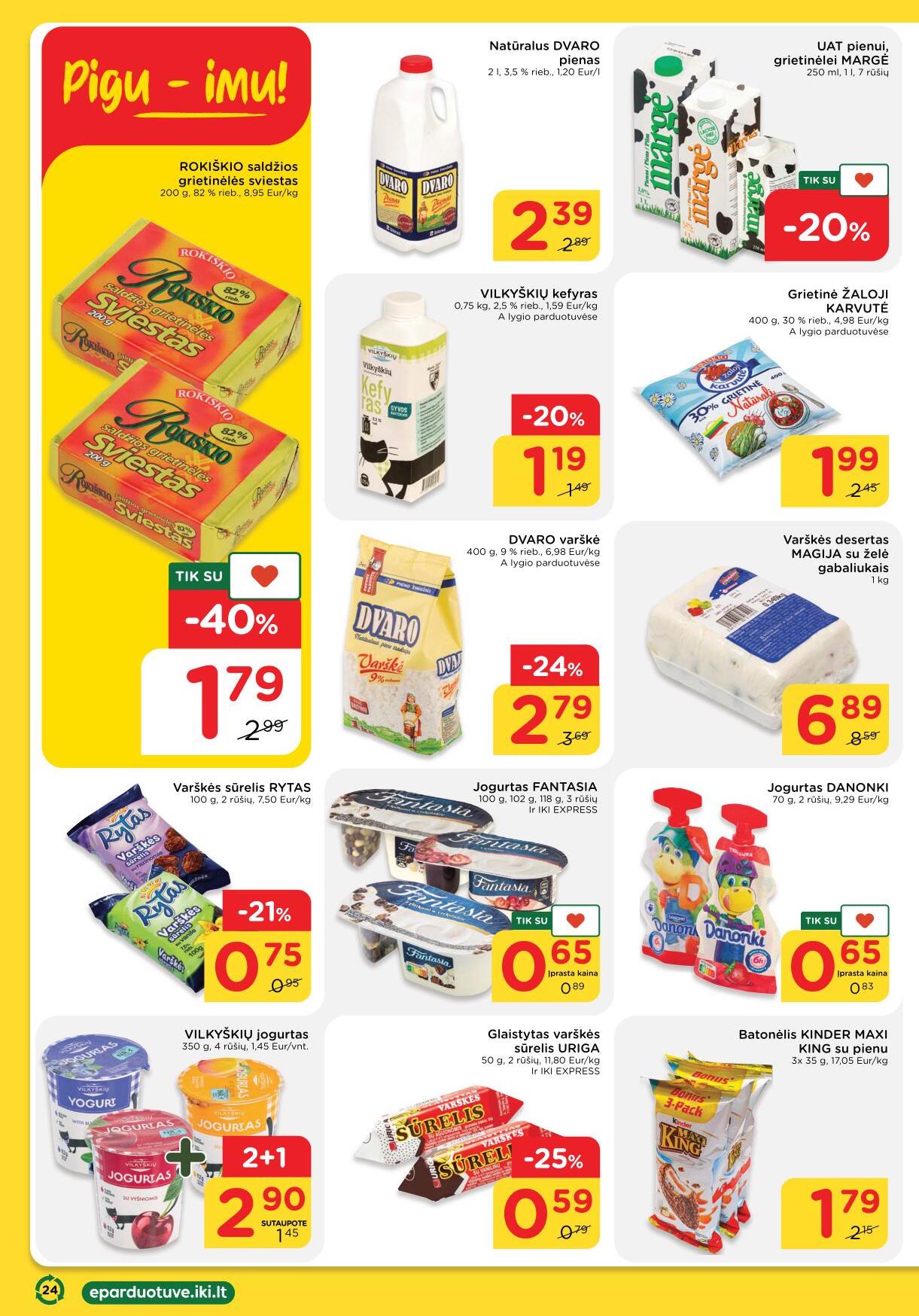 IKI SAVAITĖLĖ akcijų ir nuolaidų leidinys Nr.8 2023.02.20 - 2023.02.26