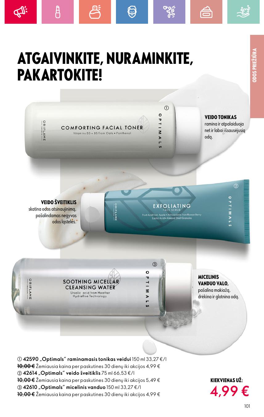 Naujas ORIFLAME katalogas galioja 2025.06.22 - 2025.07.12
