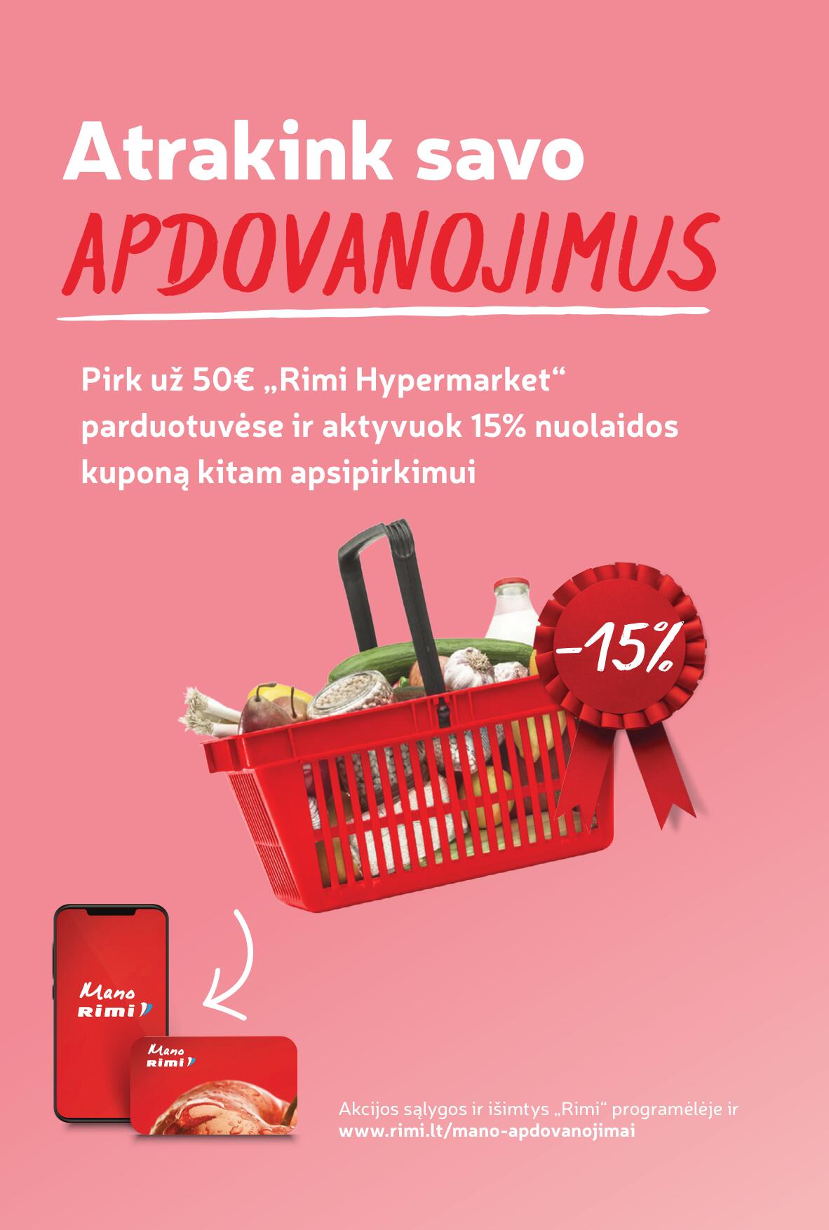 Naujausias RIMI kaininis katalogas 2023.06.20 - 2023.06.26