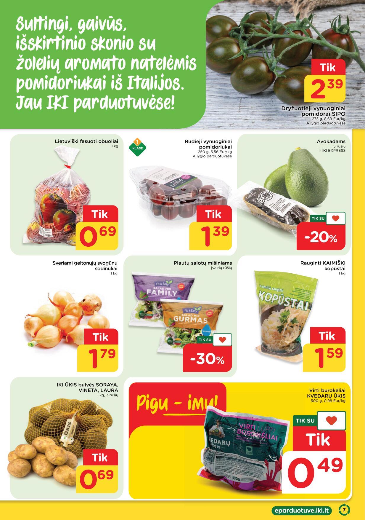 IKI SAVAITĖLĖ akcijų ir nuolaidų leidinys Nr.8 2023.02.20 - 2023.02.26