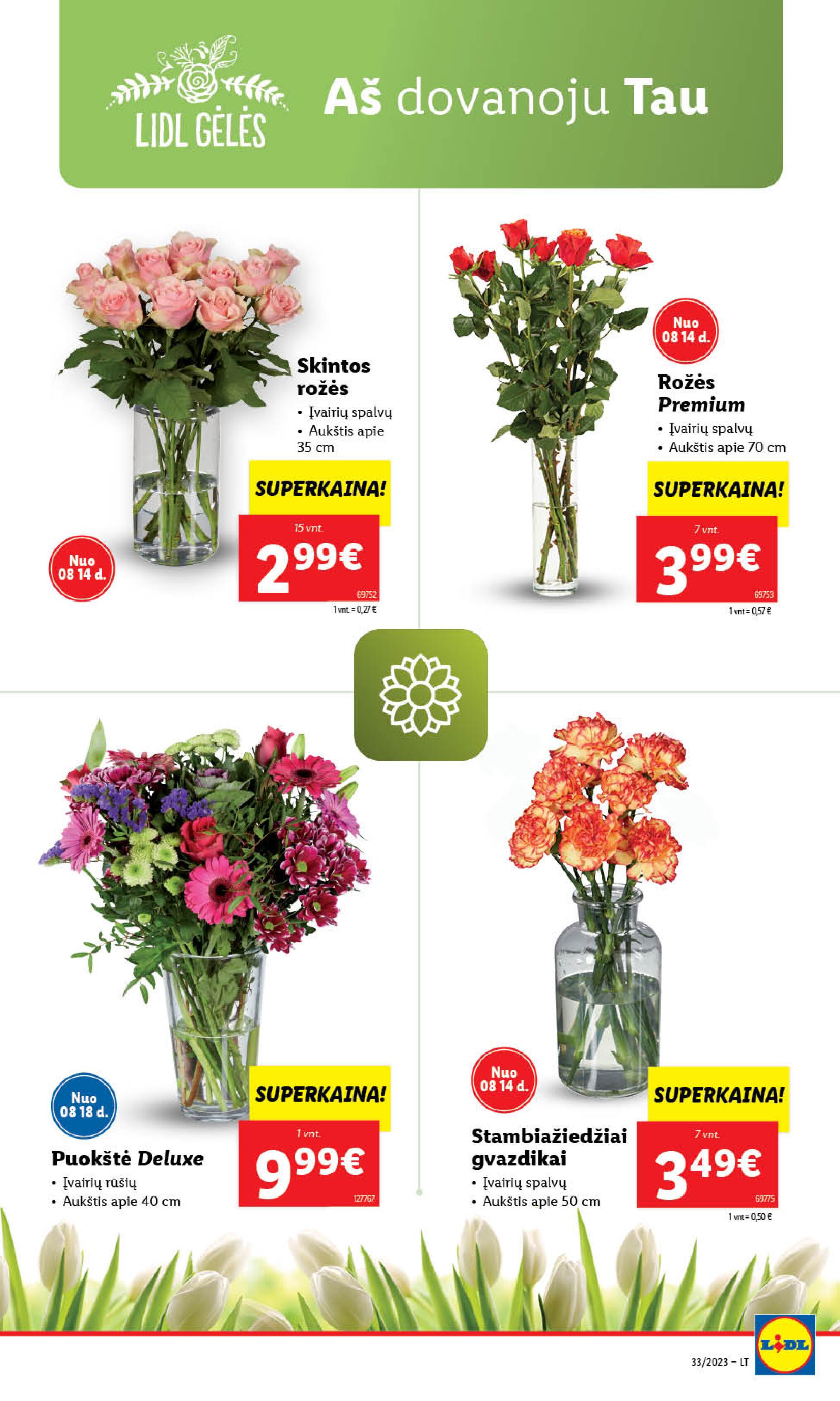 Naujausias LIDL kaininis katalogas 2023.08.14 - 2023.08.20