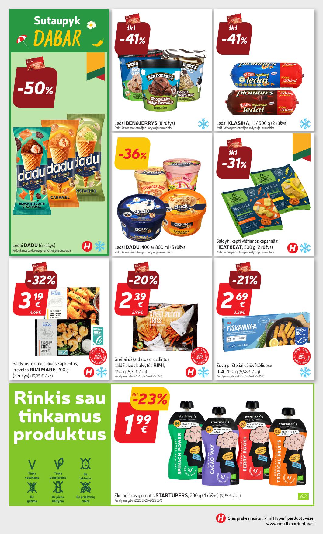 RIMI nuolaidų ir akcijų leidinys Nr.23 nuo 2025.06.03 iki 2025.06.09