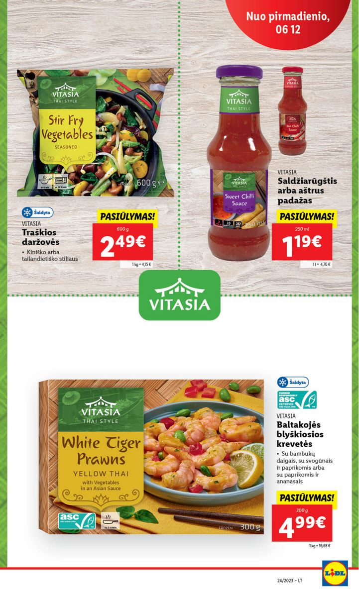 Naujausias LIDL kaininis katalogas 2023.06.12 - 2023.06.18