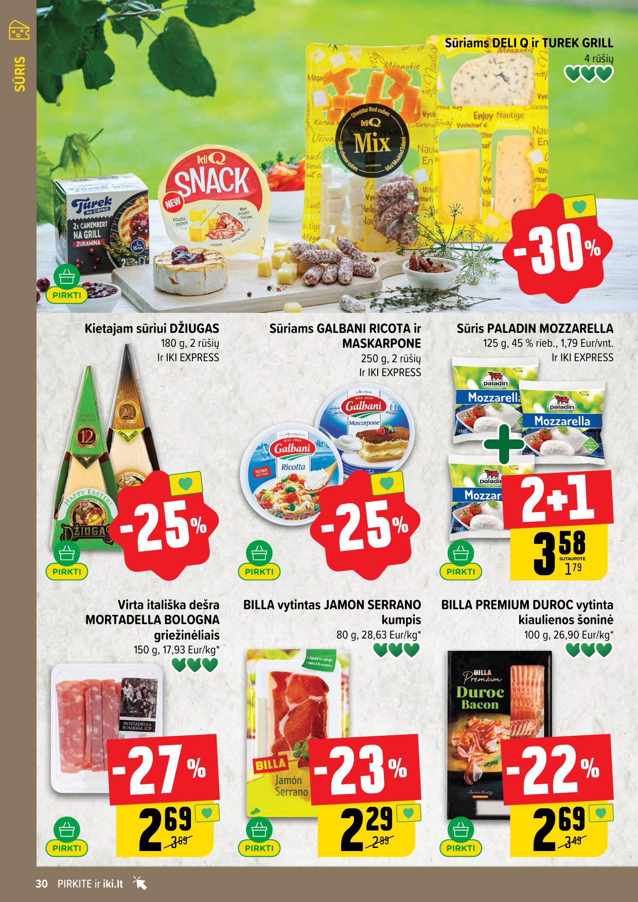 Naujausias IKI kaininis katalogas 2025.07.14 - 2025.07.20