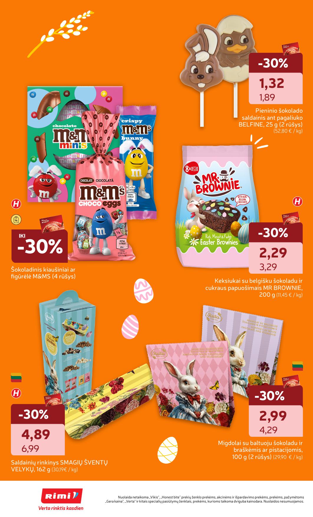 Naujausias RIMI kaininis katalogas 2026.03.17 - 2026.03.23