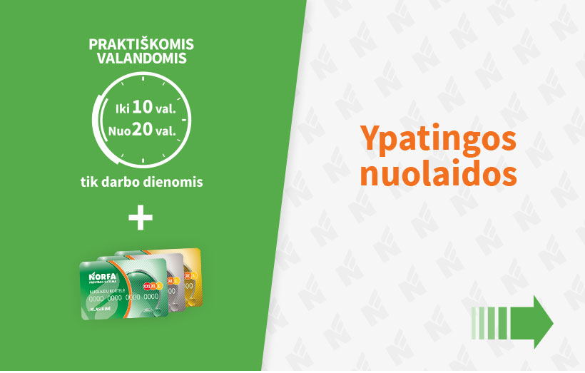 NORFA akcijos PRAKTIŠKOMIS VALANDOMIS (2026 m. 09 21-09 25 d.) specialių pasiūlymų „Praktiškomis valandomis“ nebus