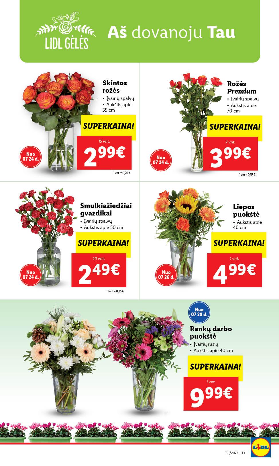 Naujausias LIDL kaininis katalogas 2023.07.24 - 2023.07.30