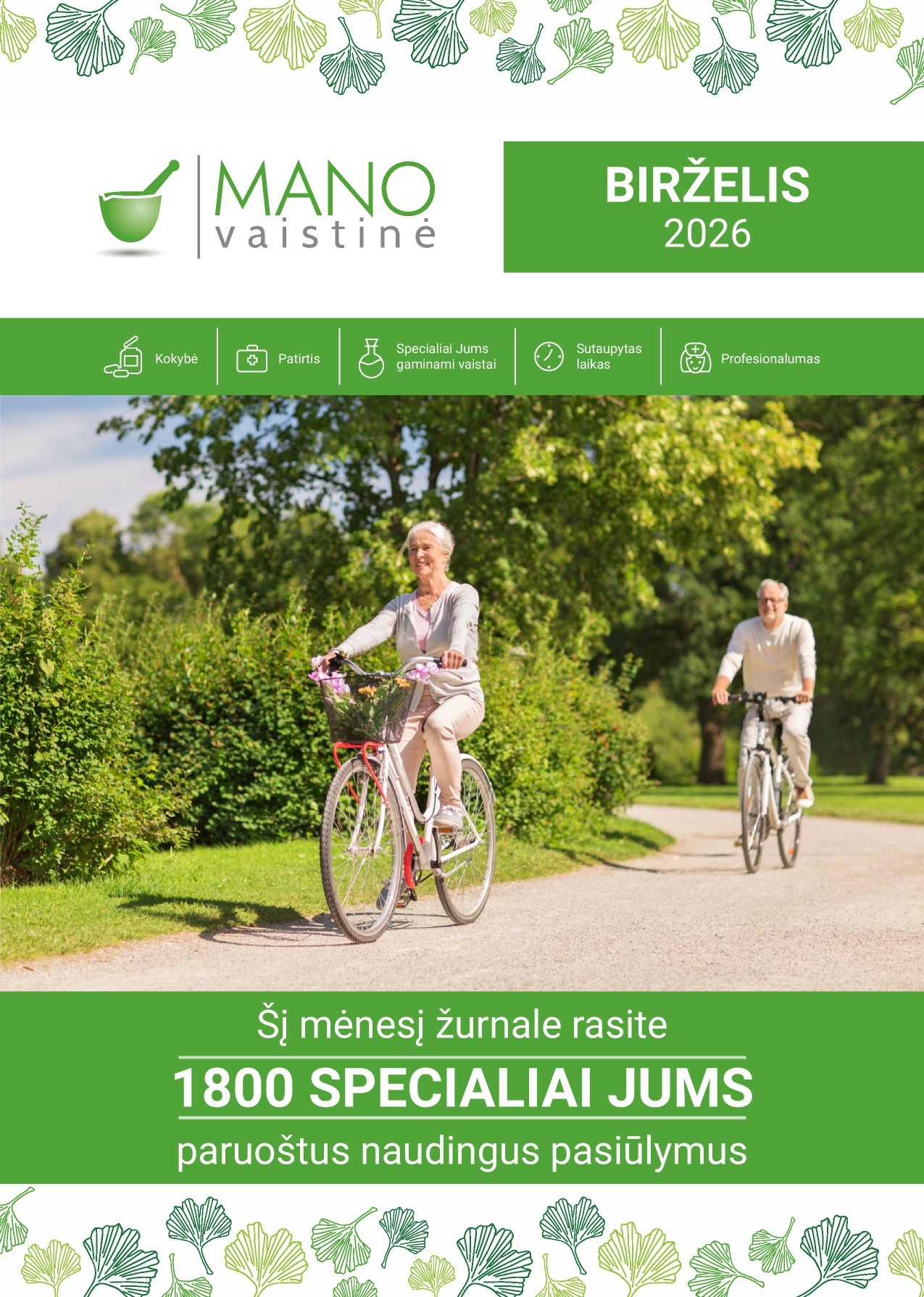 Naujas MANO vaistinės leidinys nuo 2026.06.01 iki 2026.06.30