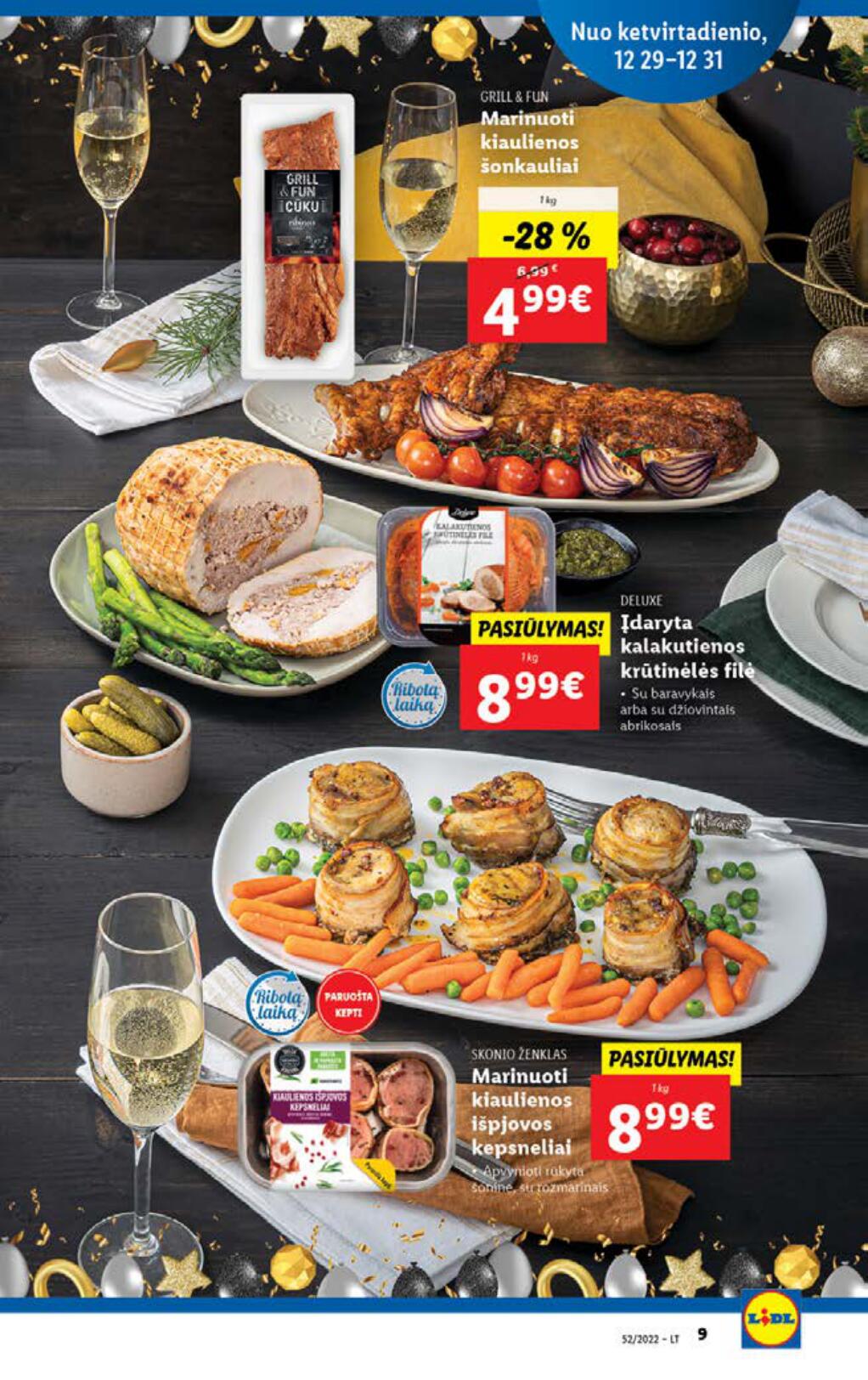 Naujausias LIDL kaininis katalogas 2022.12.26 - 2023.01.01