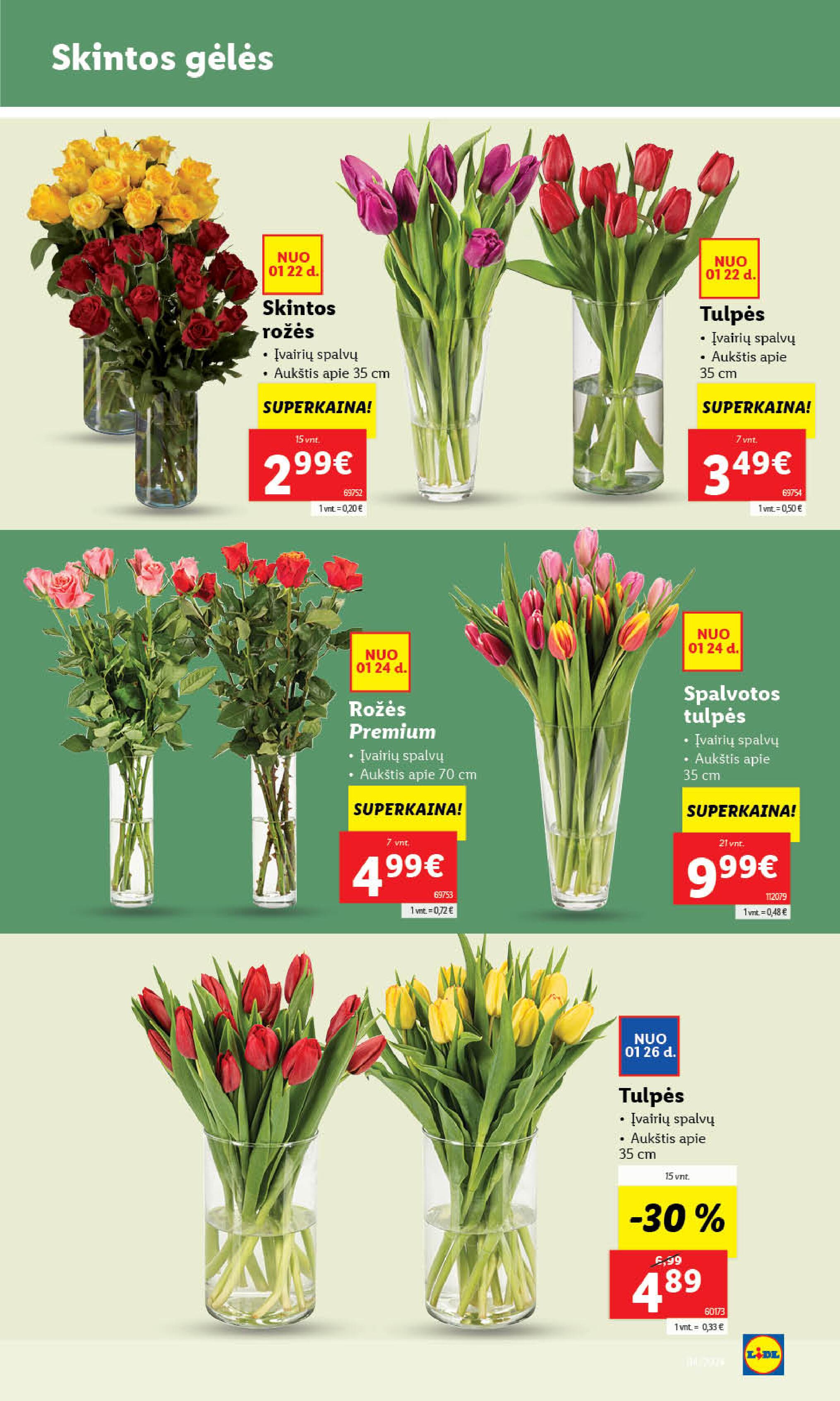Naujausias LIDL kaininis katalogas 2024.01.22 - 2024.01.28
