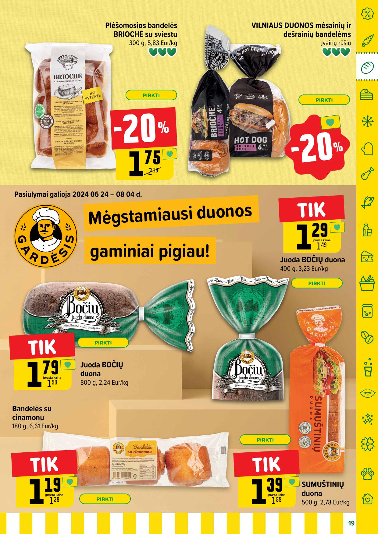 Naujausias IKI kaininis katalogas 2024.06.24 - 2024.06.30