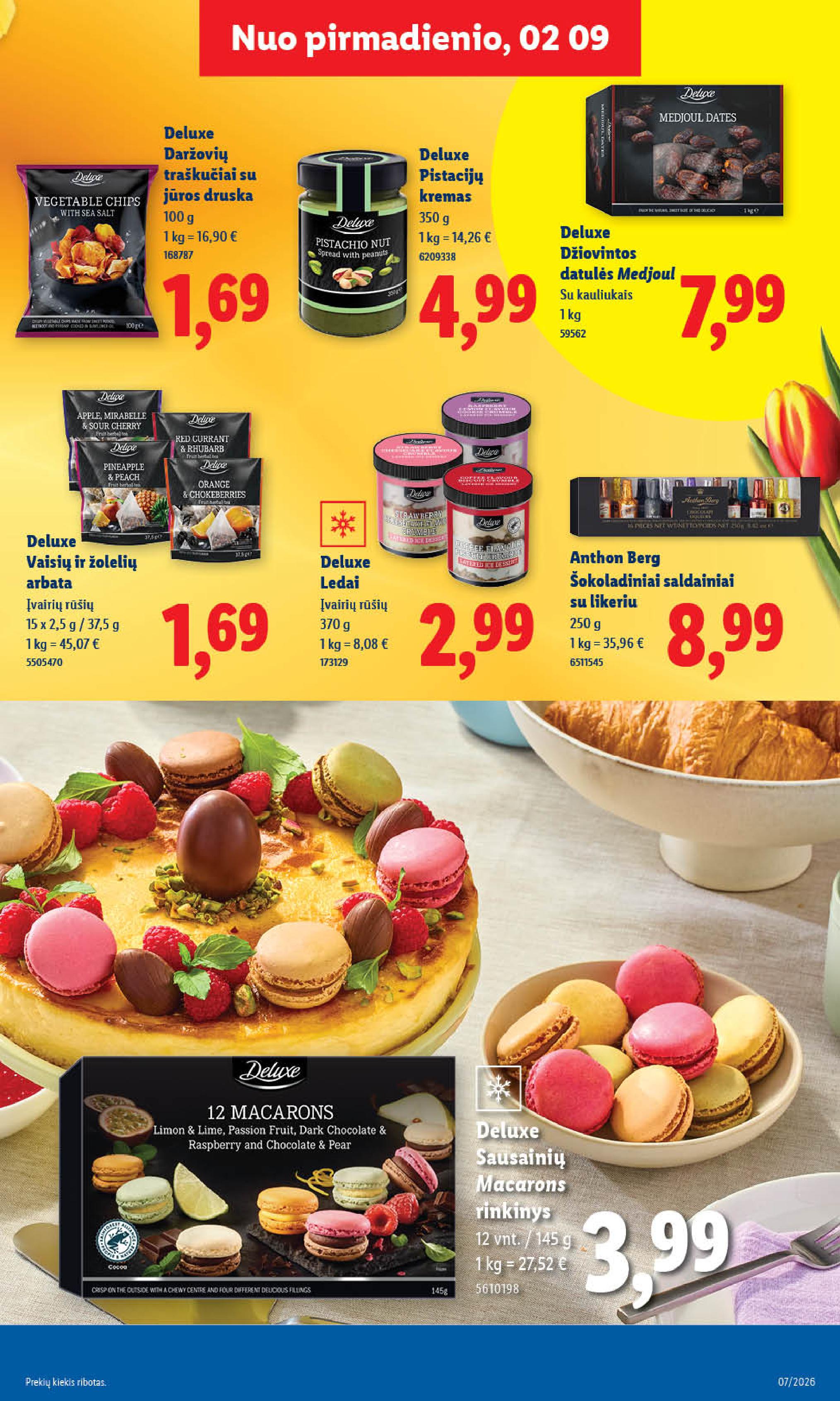 Naujausias LIDL kaininis katalogas 2026.02.09 - 2026.02.15