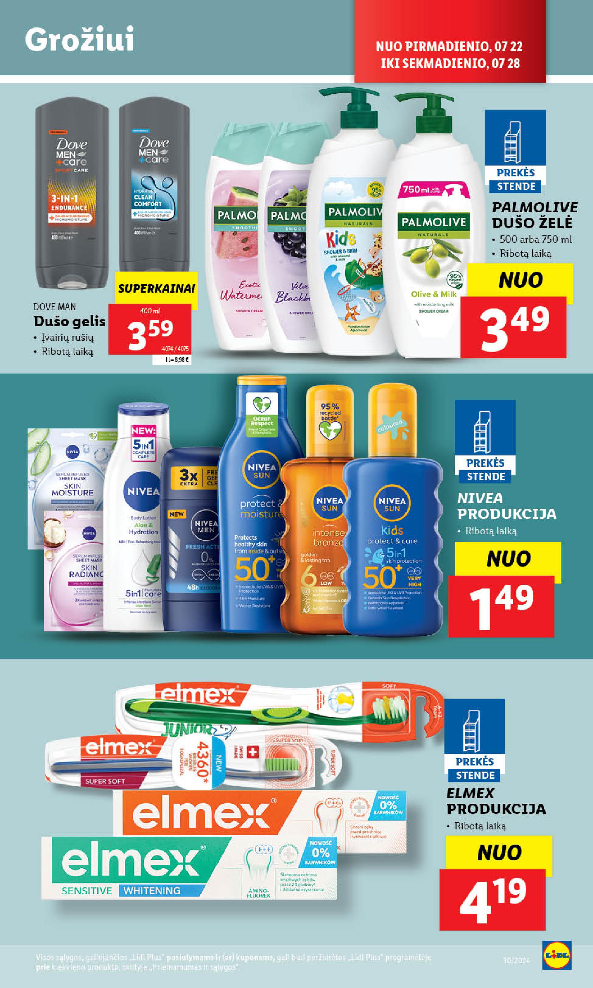 Naujausias LIDL kaininis katalogas 2024.07.22 - 2024.07.28