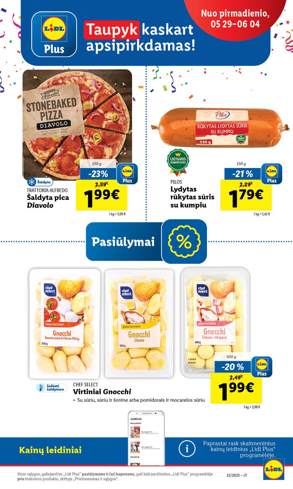 Naujausias LIDL kaininis katalogas 2023.05.29 - 2023.06.04
