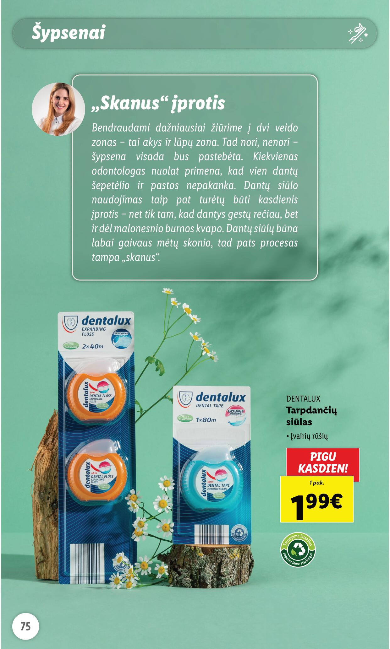 LIDL prekių katalogas "Grožio festivalis" galioja nuo 2023.05.01