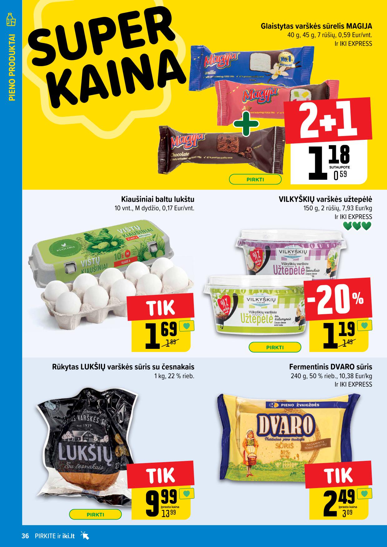 Naujausias IKI kaininis katalogas 2024.04.22 - 2024.04.28