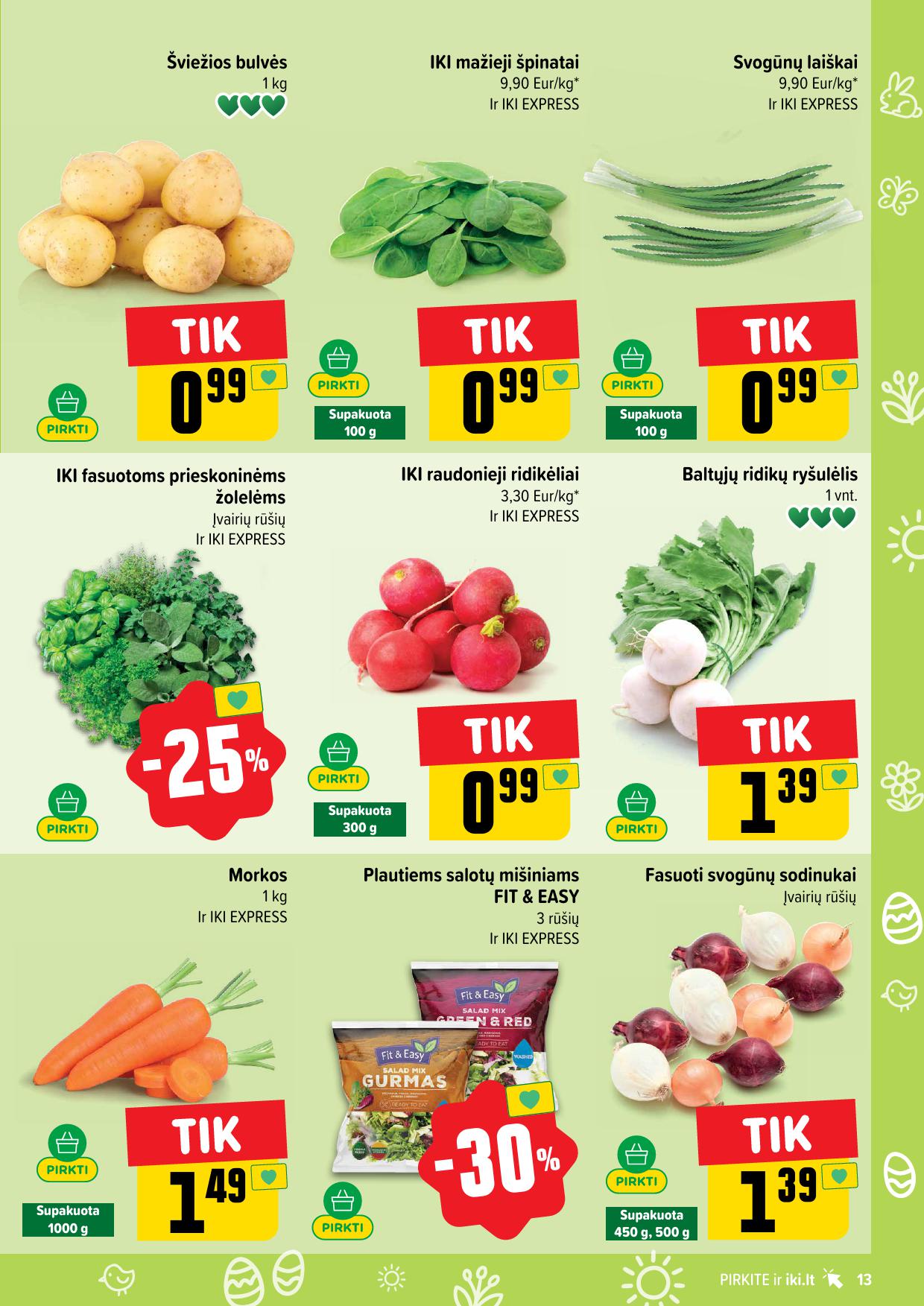 Naujausias IKI kaininis katalogas 2026.03.16 - 2026.03.22