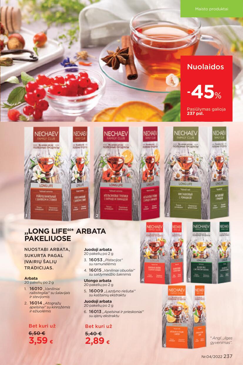 Naujausias FABERLIC katalogas Nr.4 galioja 2022.02.21 - 2022.03.13
