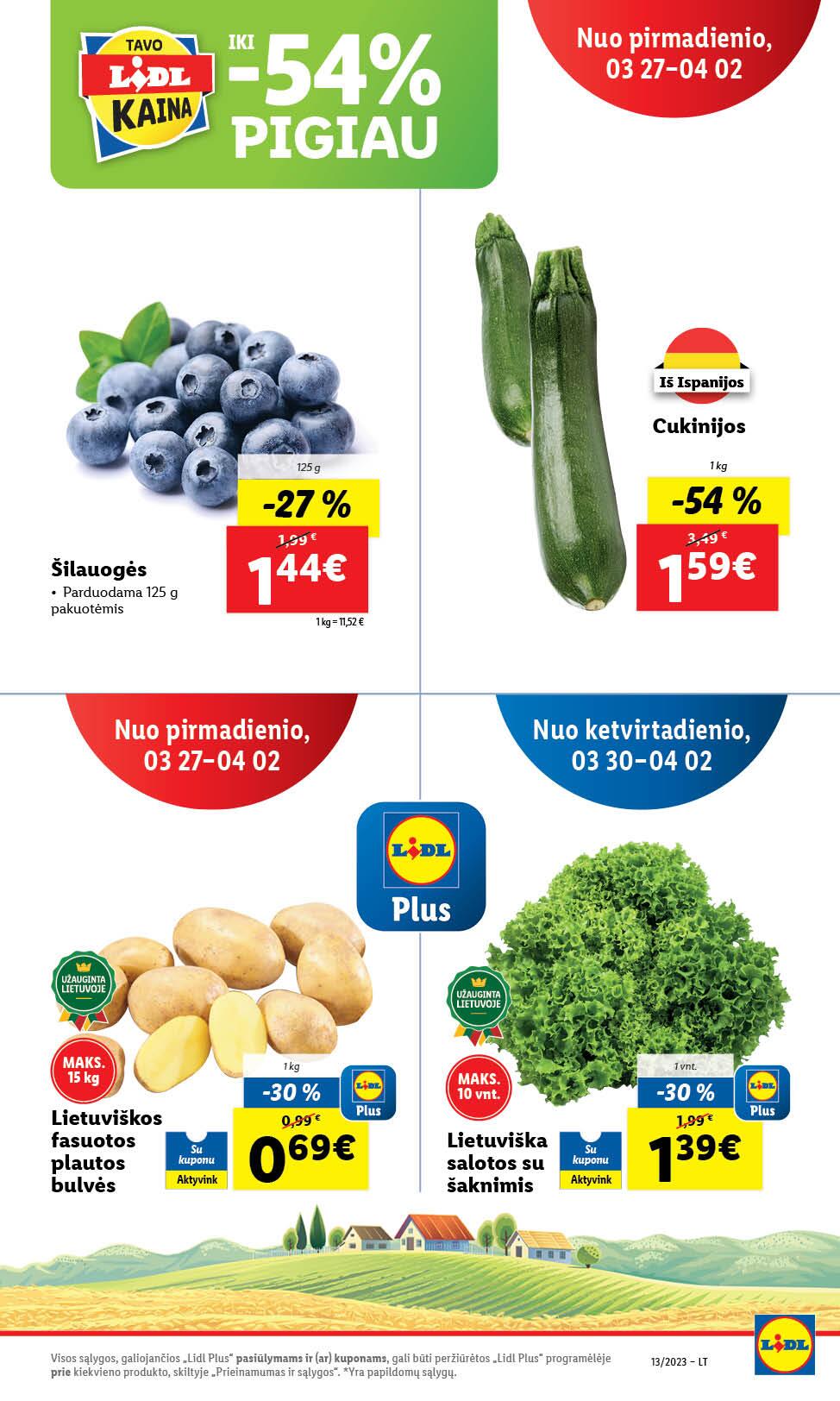 Naujausias LIDL kaininis katalogas 2023.03.16 - 2023.04.02