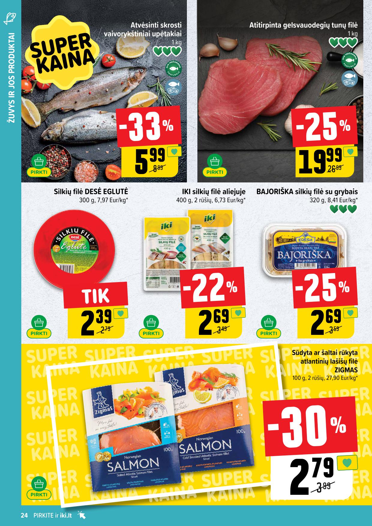 Naujausias IKI kaininis katalogas 2026.02.09 - 2026.02.15