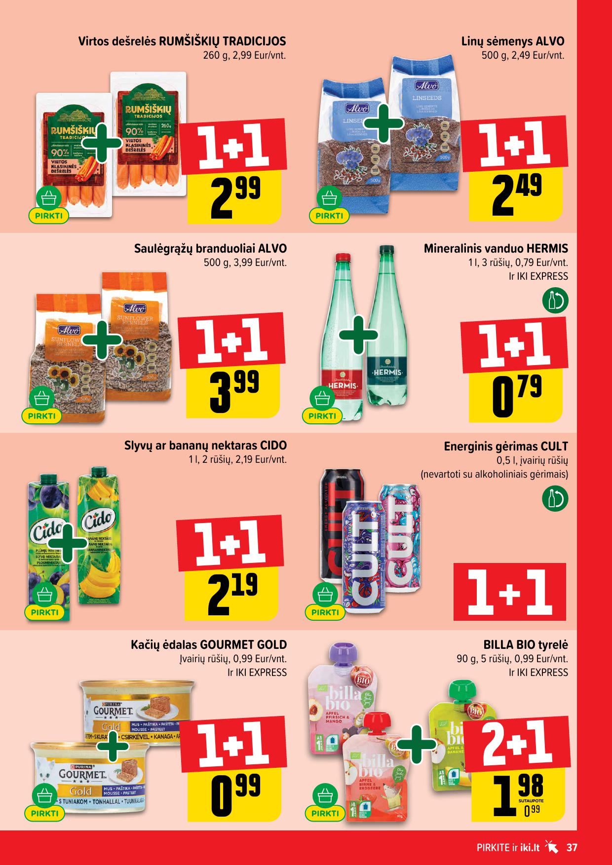 Naujausias IKI kaininis katalogas 2026.04.27 - 2026.05.03