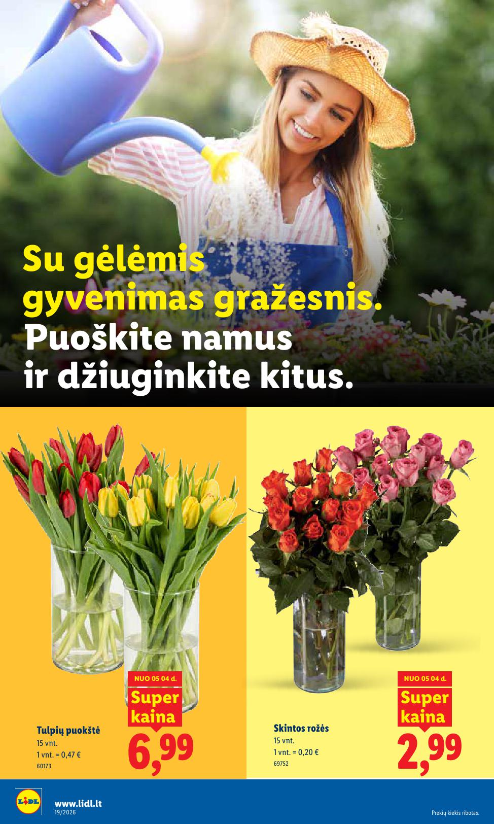 Naujausias LIDL kaininis katalogas 2026.05.04 - 2026.05.10
