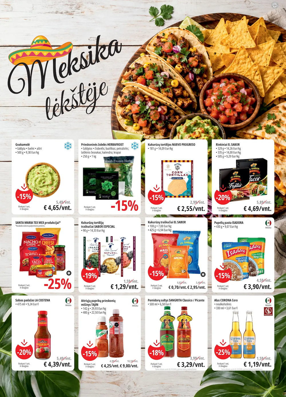 Naujas PROMO Cash&amp;Carry leidinys nuo 2026.10.21 iki 2026.11.03