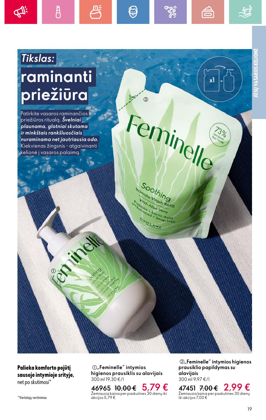 Naujas ORIFLAME katalogas galioja 2025.06.22 - 2025.07.12