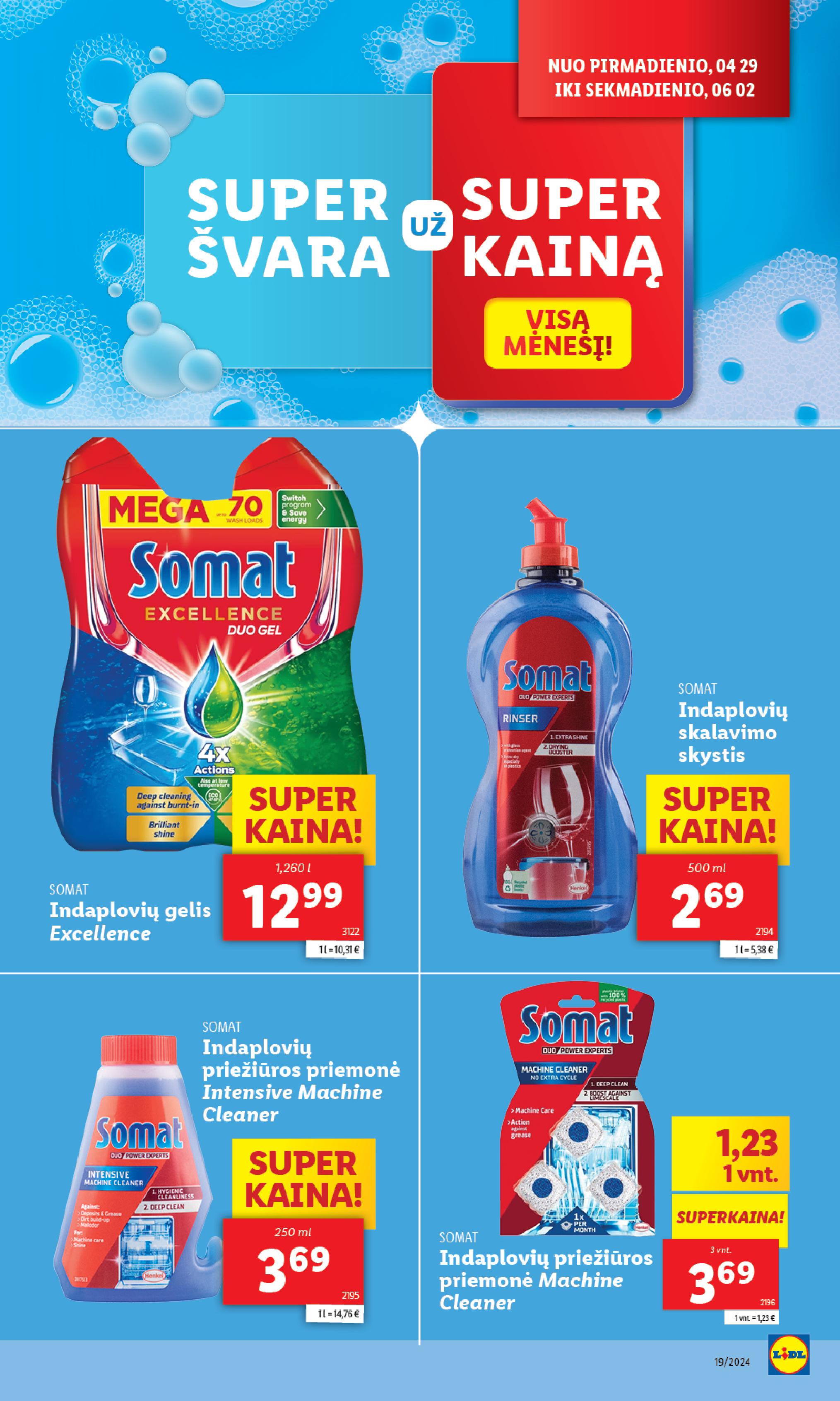 Naujausias LIDL kaininis katalogas 2024.05.06 - 2024.05.12