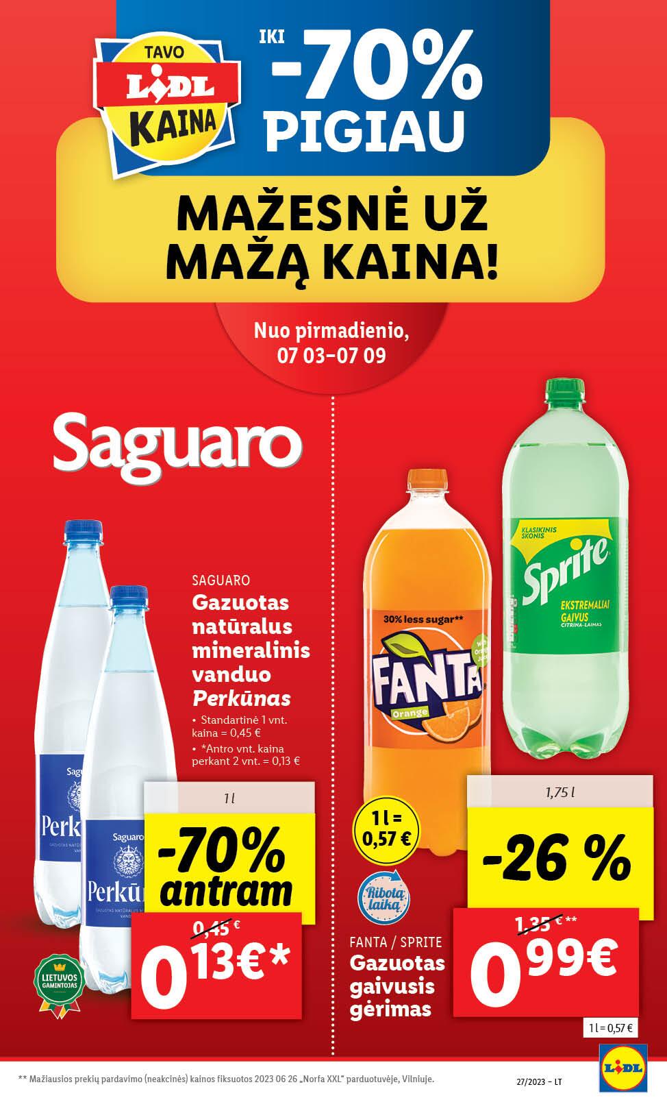 Naujausias LIDL kaininis katalogas 2023.07.03 - 2023.07.09